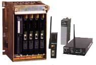 Chassis mount versions of wireless & wire modem with rack