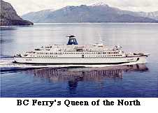 BC Ferry's Queen of the North