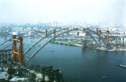 1,080 meter Va Ji Sha Bridge built over Pearl River using HSLT 