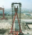 Shanghai shipbuilding crane built using HSLT